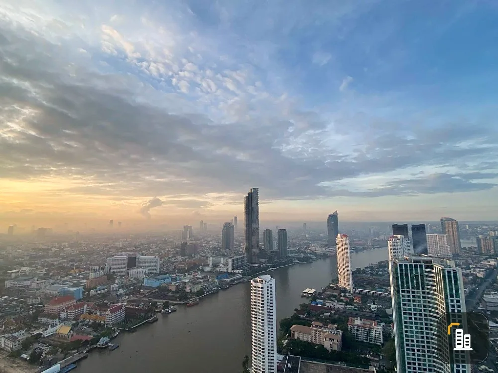 Sell The River, high floor, get a million dollar view, very beautiful, with a very spacious room, fully furnished, luxurious like this, book now.