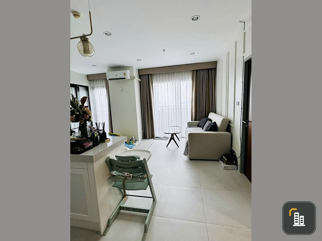Sell Intro Phaholyothin-Pradiphat, 2 bedrooms, decorated in luxurious style, very nice, hurry up and reserve before you miss it.