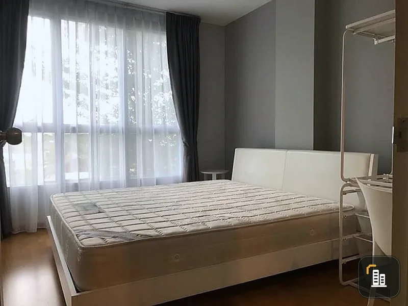 For rent, Life @ Ratchada, a short walk to the MRT to go to work, travel, easy to travel, this room is ready.