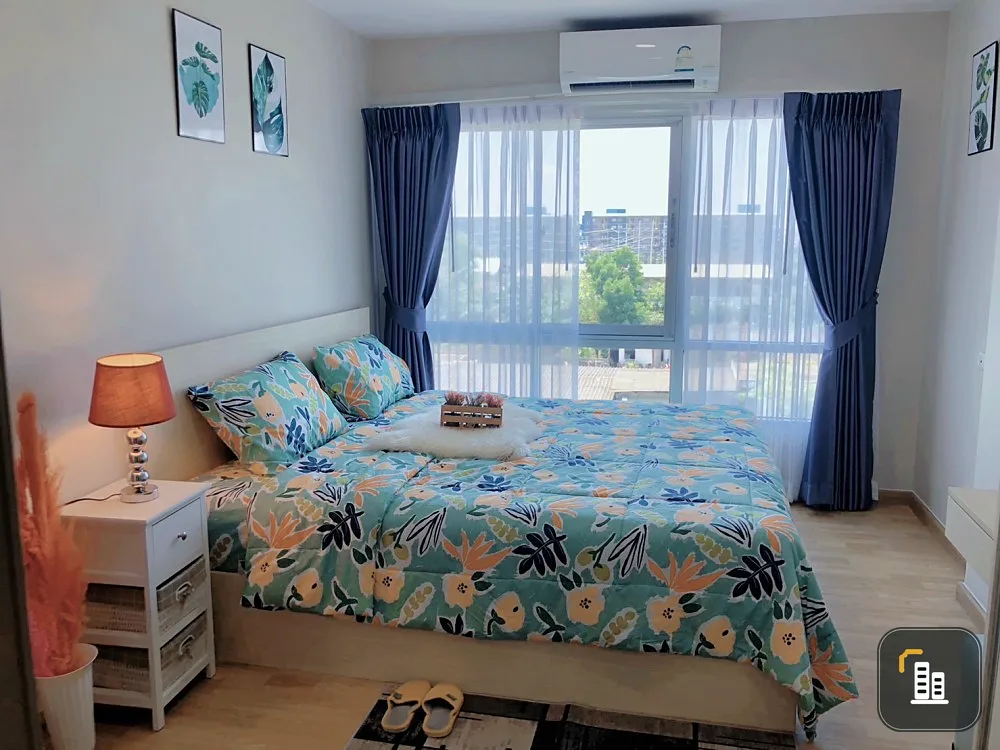 For rent, B Condo Phaholyothin, complete with electrical appliances. Beautiful room, ready to move in. Don't wait.