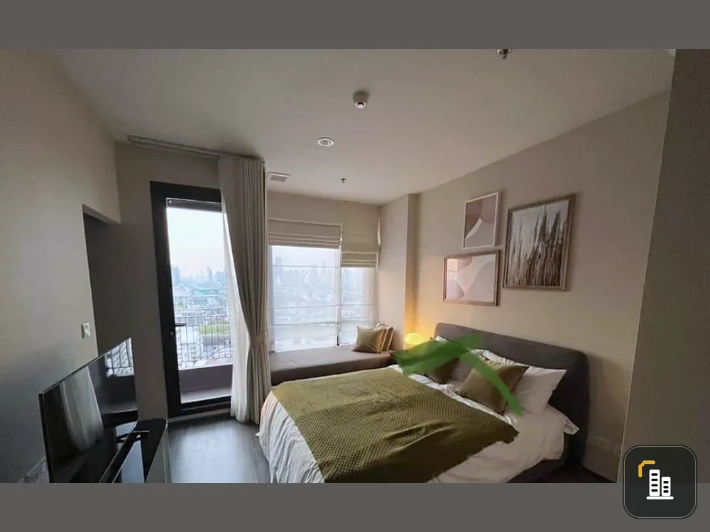 For rent, Ideo mobi Rang Nam, high floor, very beautiful view, fully furnished room. This is so beautiful You can reserve first come first serve.