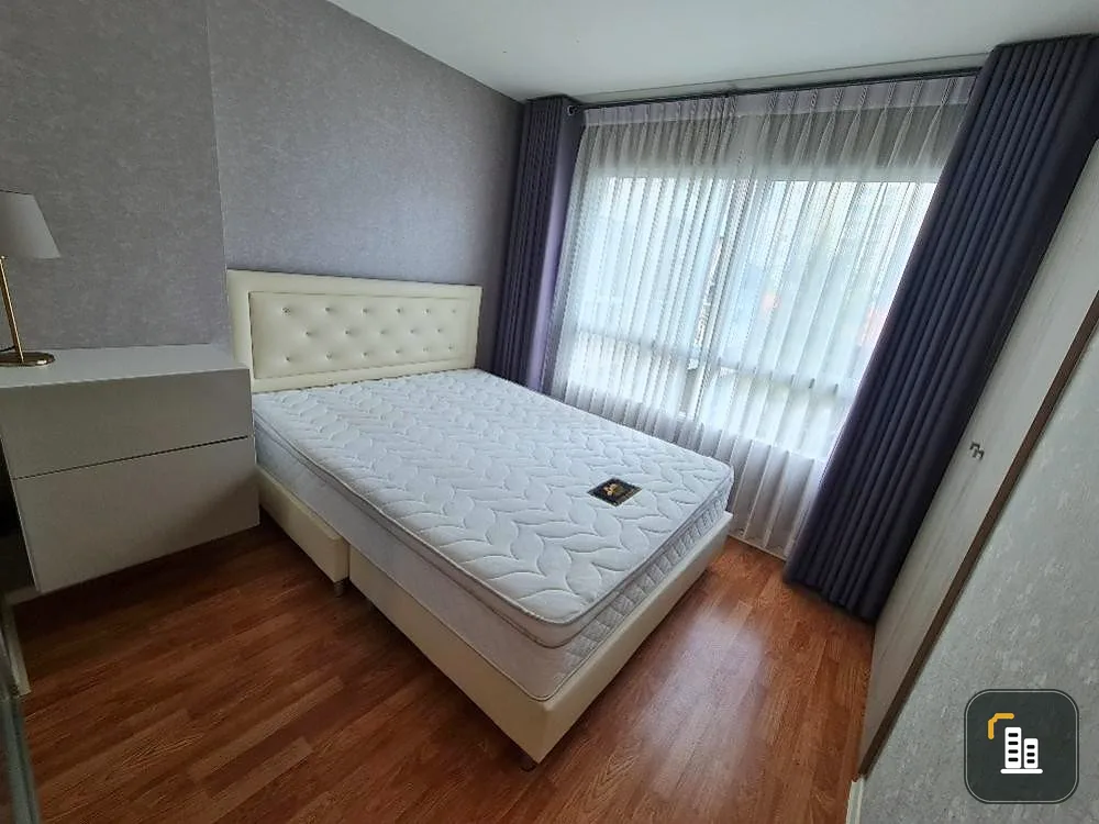 Sell, rent, Lumpini Mixx Thepharak - Srinakarin, 3rd floor, corner room, fully furnished room, ready to move in, book now.