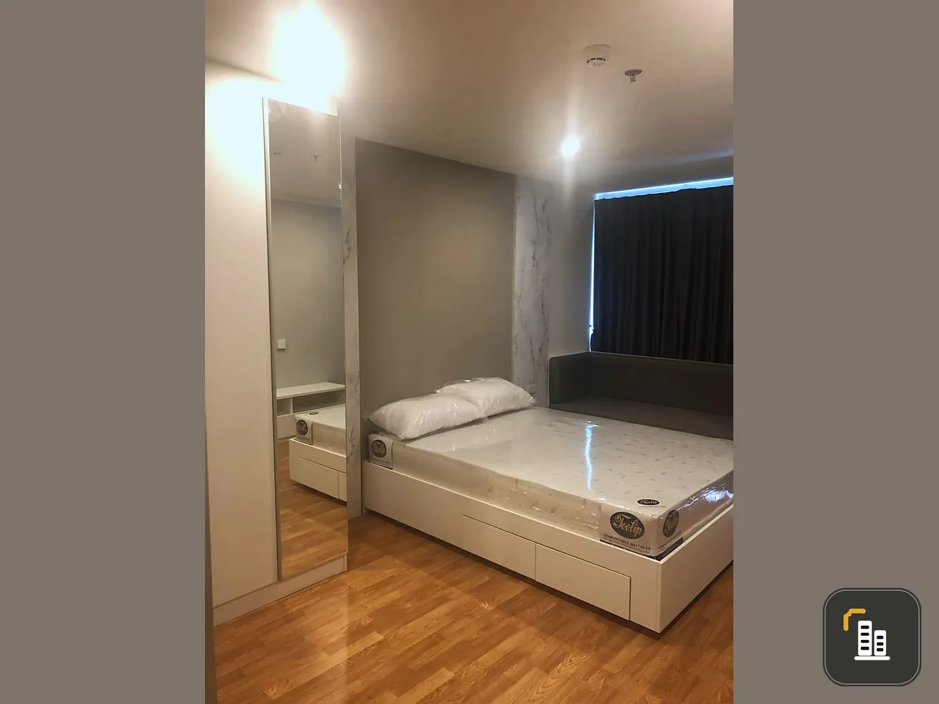 Condo for sale, Lumpini Ville Phatthanakan - New Petchburi, 1 bedroom, 1 bathroom, 32nd floor, city view, affordable price, buy now