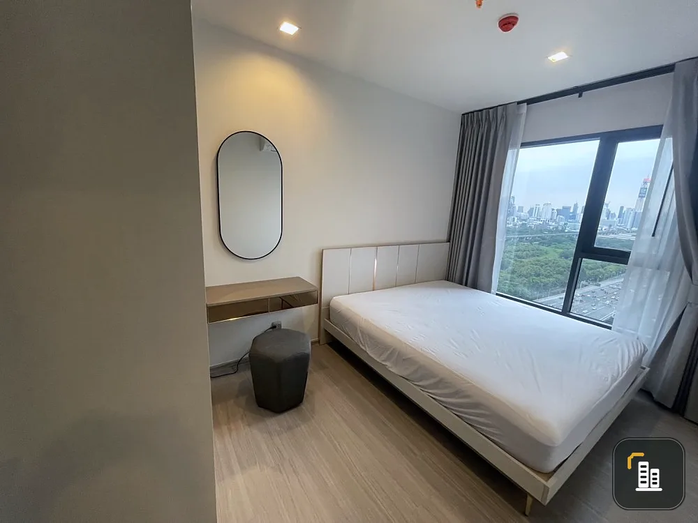 Condo for rent, Life Asoke Hype, beautifully decorated, Chaturathit view, very beautiful, not blocked, fully furnished and electrical appliances