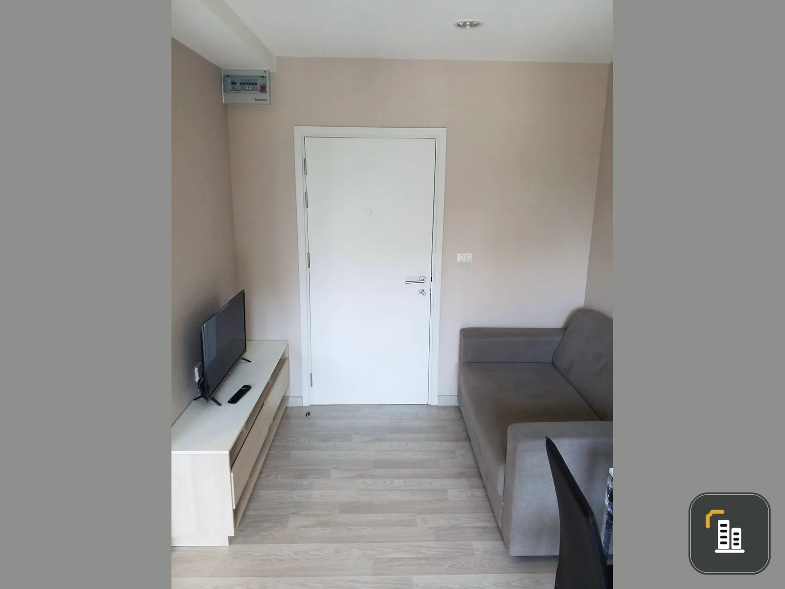 For sale, for rent!! Plum Condo Chokchai 4, 3rd floor, beautiful room, fully furnished, ready to move in immediately, don't miss it!!