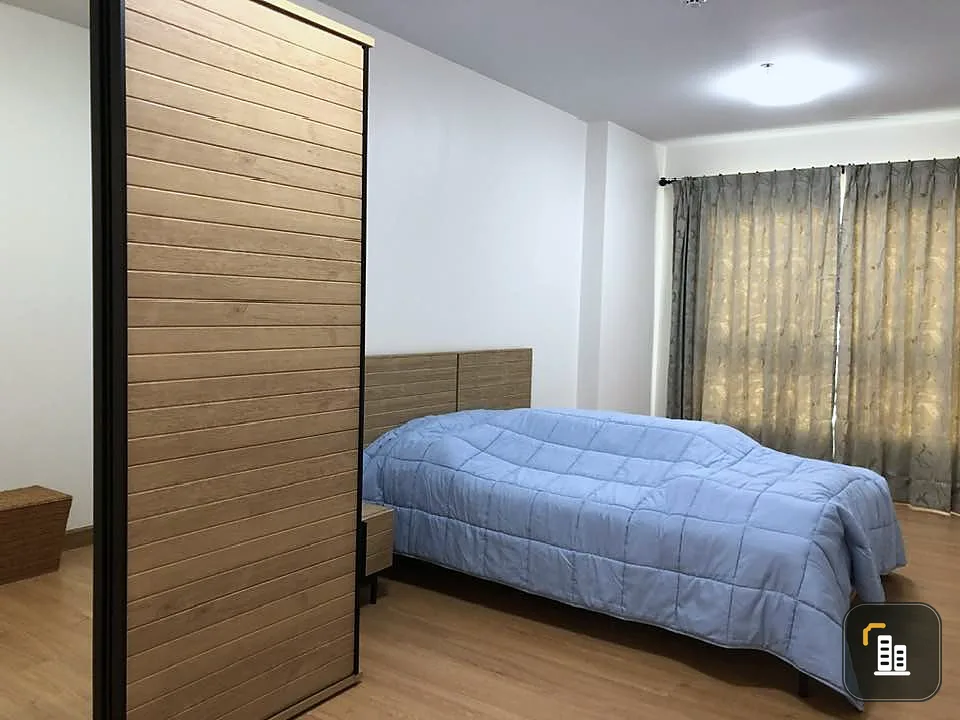Selling Supalai City Resort Chaengwattana, built-in, comfortable sofa, tangible price Reserve first, stay first.