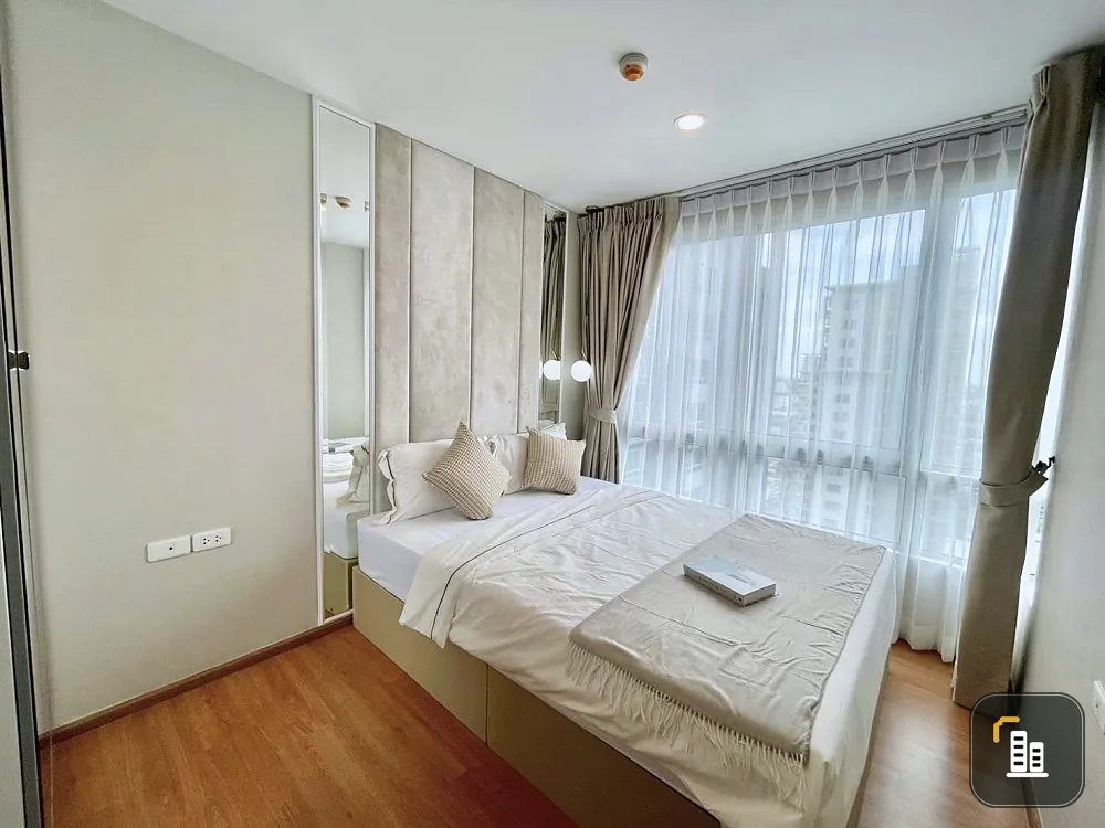For rent, The Base Sukhumvit 77, high floor, beautiful view, well decorated. Fully built-in, reserve now, don't be late
