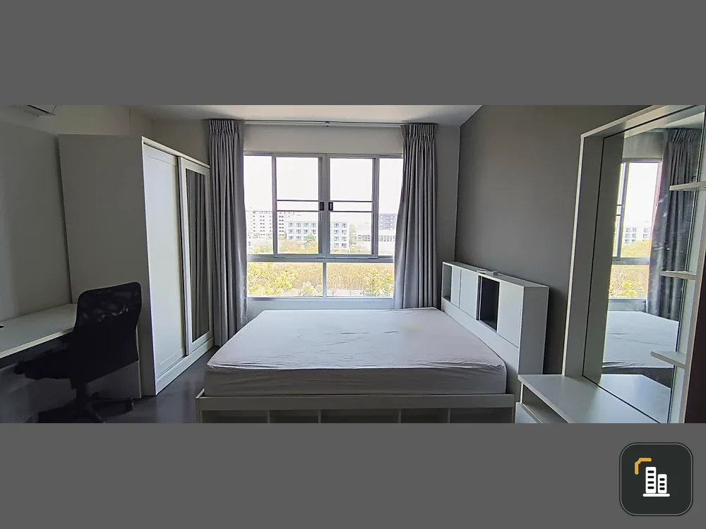 For sale, rent, D Condo Campus Resort, ABAC Bangna, Abac, fully furnished, convenient transportation, urgent!!