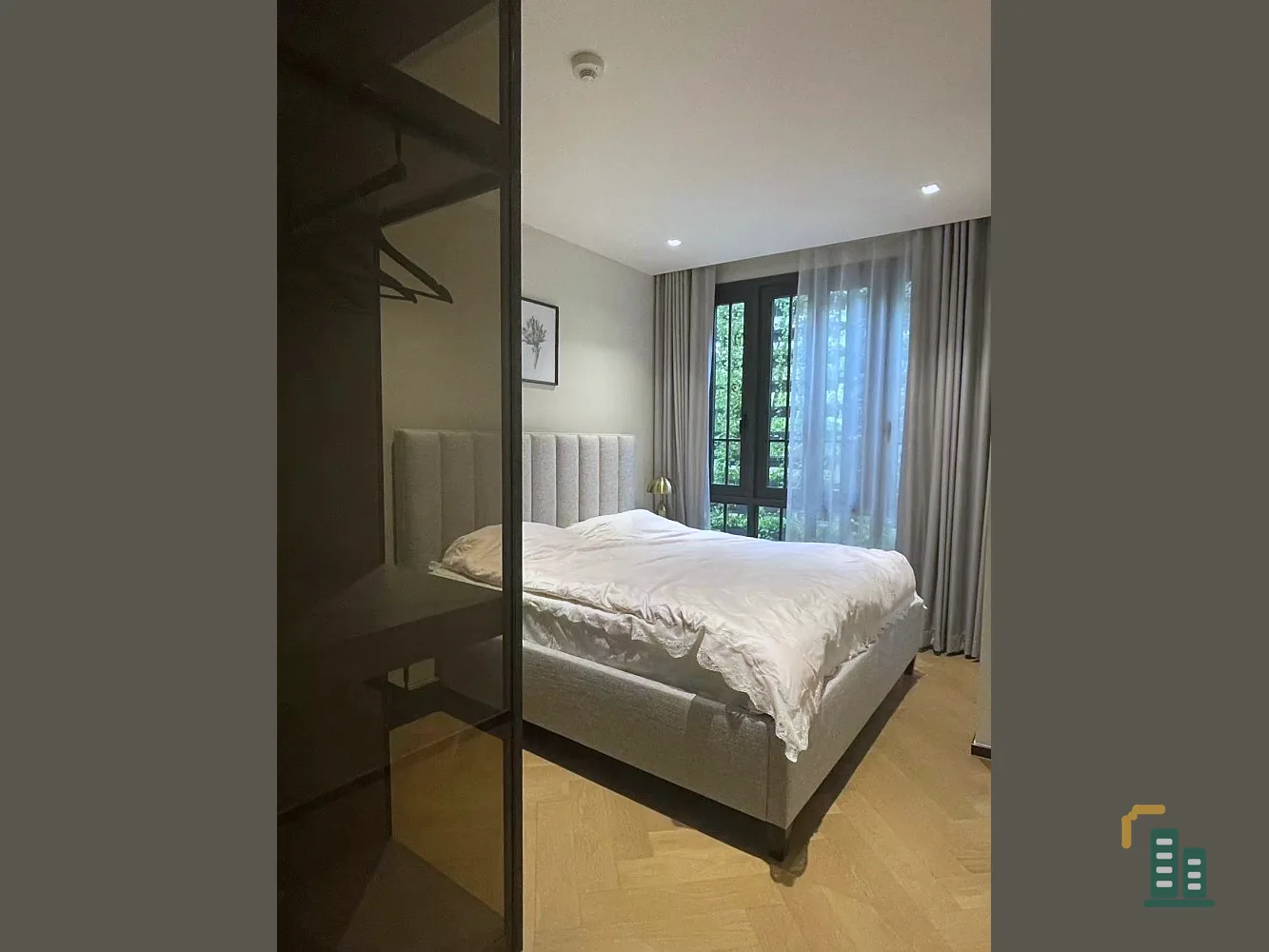 For Rent The Reserve Sukhumvit 61, beautifully decorated, neat and livable, ready to bring your bags.