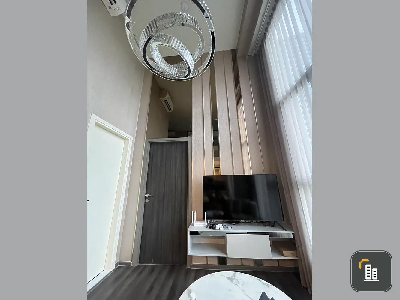 Condo for rent, Knightsbridge Space Rama 9, beautiful room, full built-ins, very livable, book now, ready to move in.