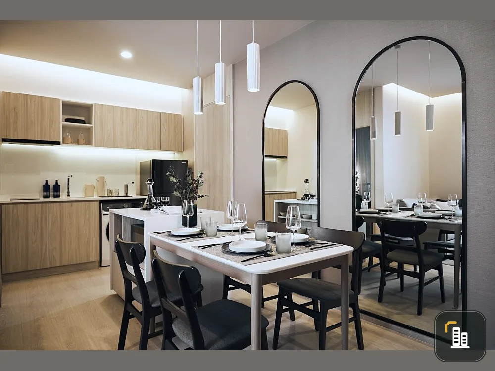 Selling down payment NUE NOBLE RATCHADA-LATPHRAO 1 bedroom plus, north direction, good view, if you don't reserve, make a big mistake.