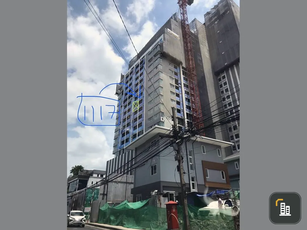 Quick sale down payment, good price, unblocked view, good investment, live by yourself, sell down Ideo Ratchada-Sutthisan