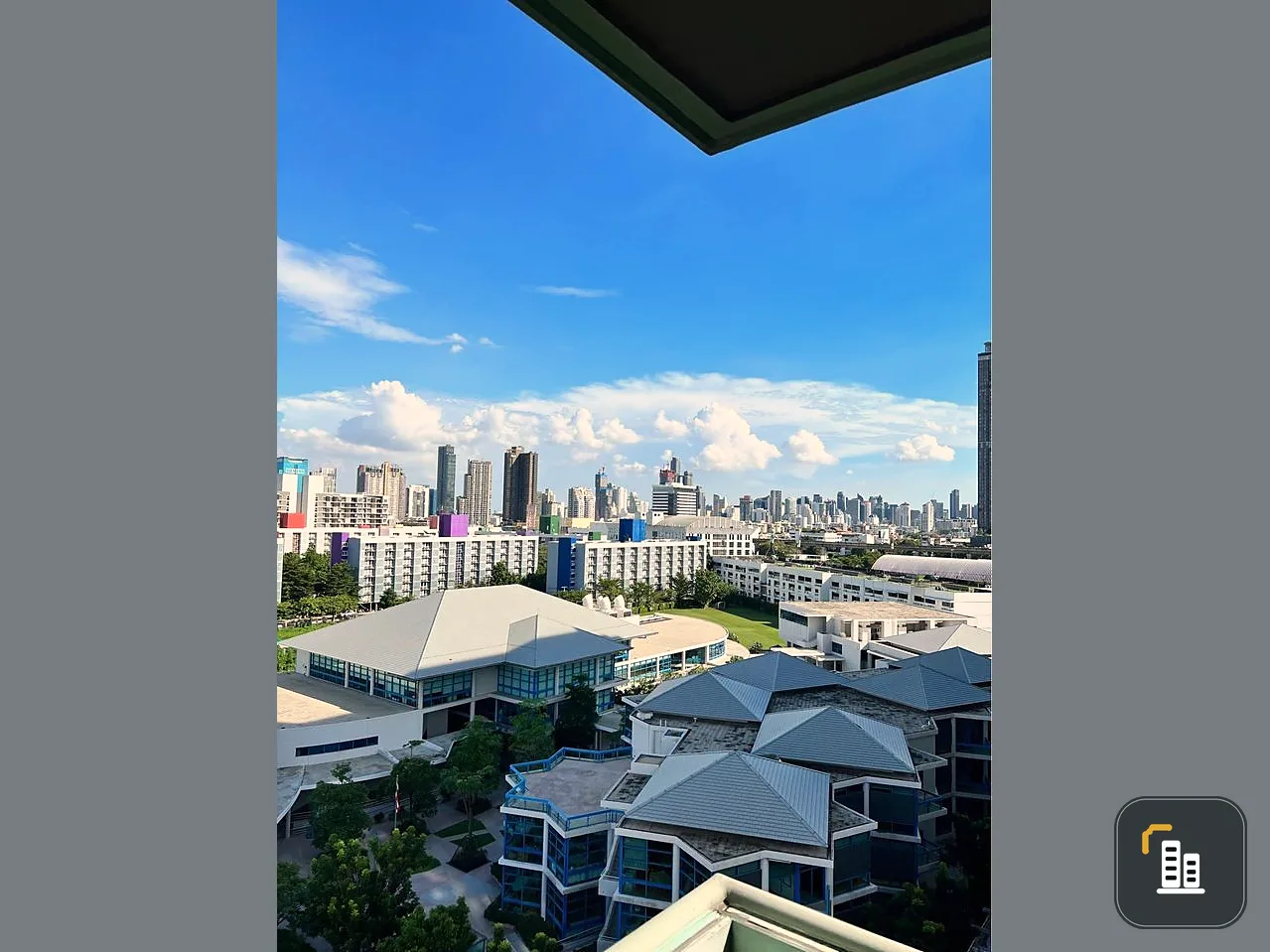 Condo for sale Lumpini park rama9-ratchada, 1 bedroom, 1 bathroom, Building A, 11th floor, south corner room, book now.