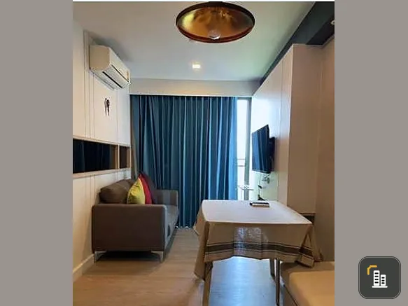 Condo for sale, Metro Luxe Riverfront, decorated room with built-in lights, beautiful lights, fully furnished, move in immediately.