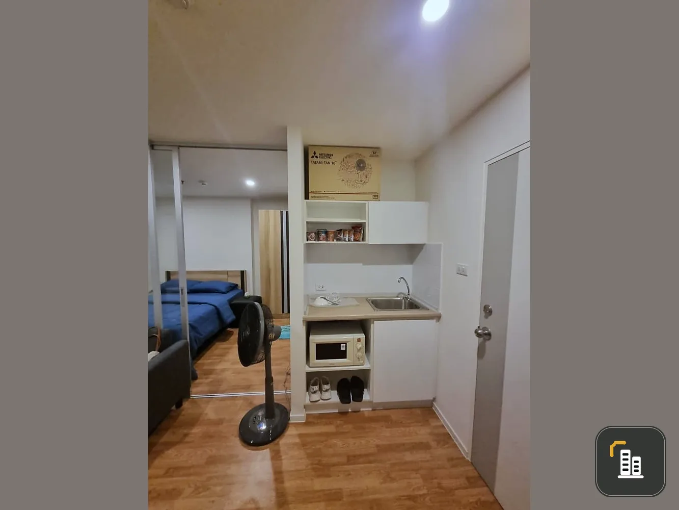 For rent: Lumpini Ville Suksawat - Rama 2, 8th floor, unblocked view, complete amenities. If interested, reserve now.