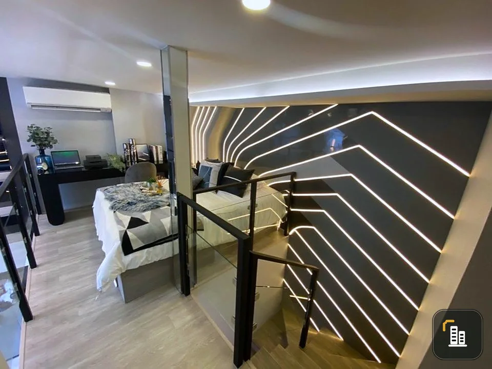 Down payment sale, Origin Plug & Play, Nonthaburi Station, corner room, view to the north. There is privacy. Hurry and reserve now.