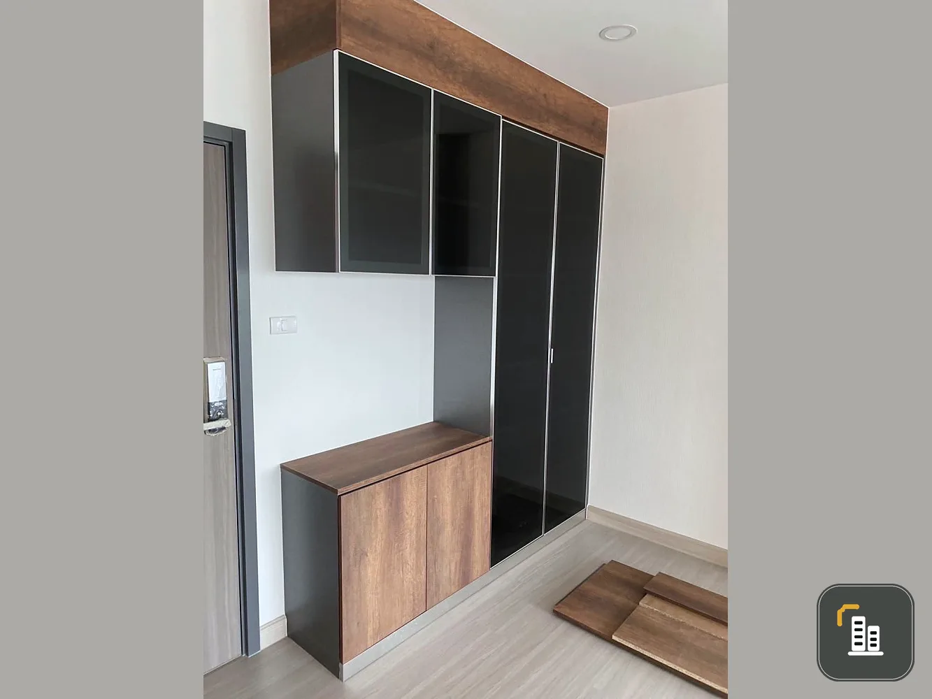 Condo for sale supalai park yaek fai chai, fully decorated, ready to move in, decorated in model loft style, buy now.