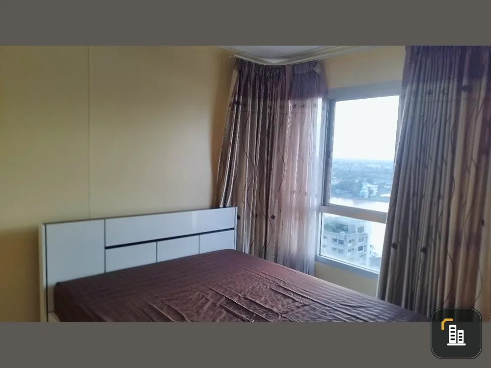 For sale: Lumpini Ville Pibulsongkram - River View, 17th floor, corner room, fully furnished, nice to live in. Book now, don't miss it.