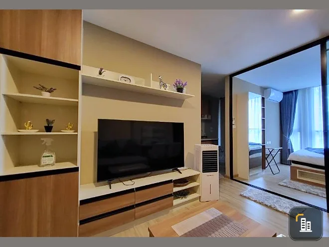 For sale: The Cube South Chaengwattana 15/1, 2nd floor, complete with furniture and electrical appliances. Book now.