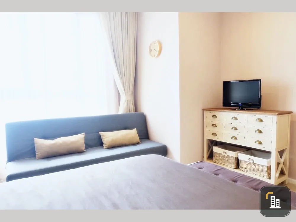 Urgent sale!! Quinn Ratchada 17 Condo, 14th floor, Building A, luxury condo, beautiful room, fully furnished, ready to move in. Don't miss out!!