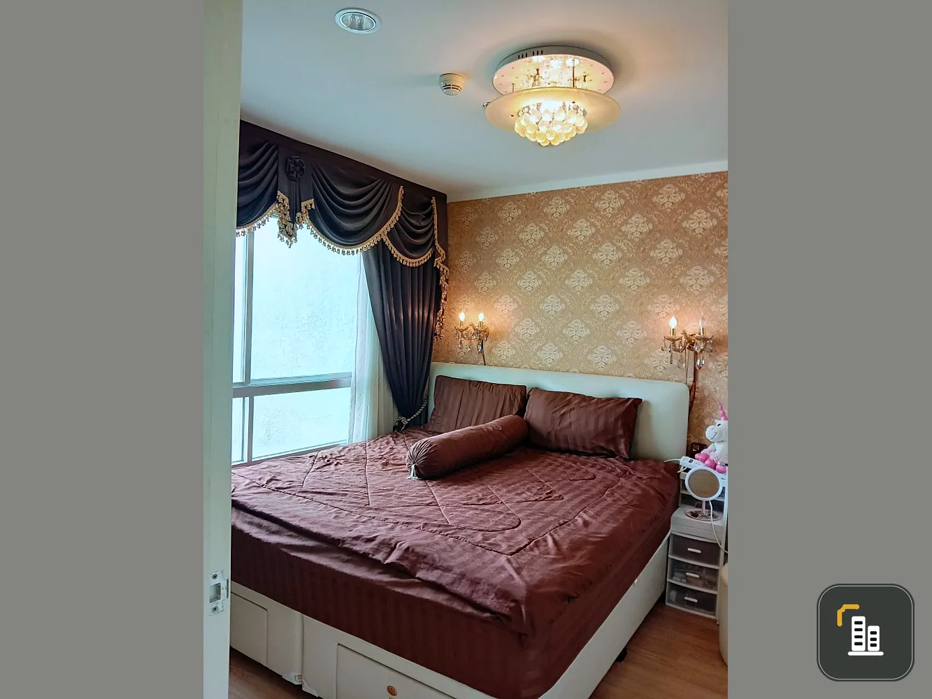 Condo for sale Lumpini Ville Naklua - Wongamat (North Pattaya), built-in decoration. Complete with wallpaper, don't miss it.