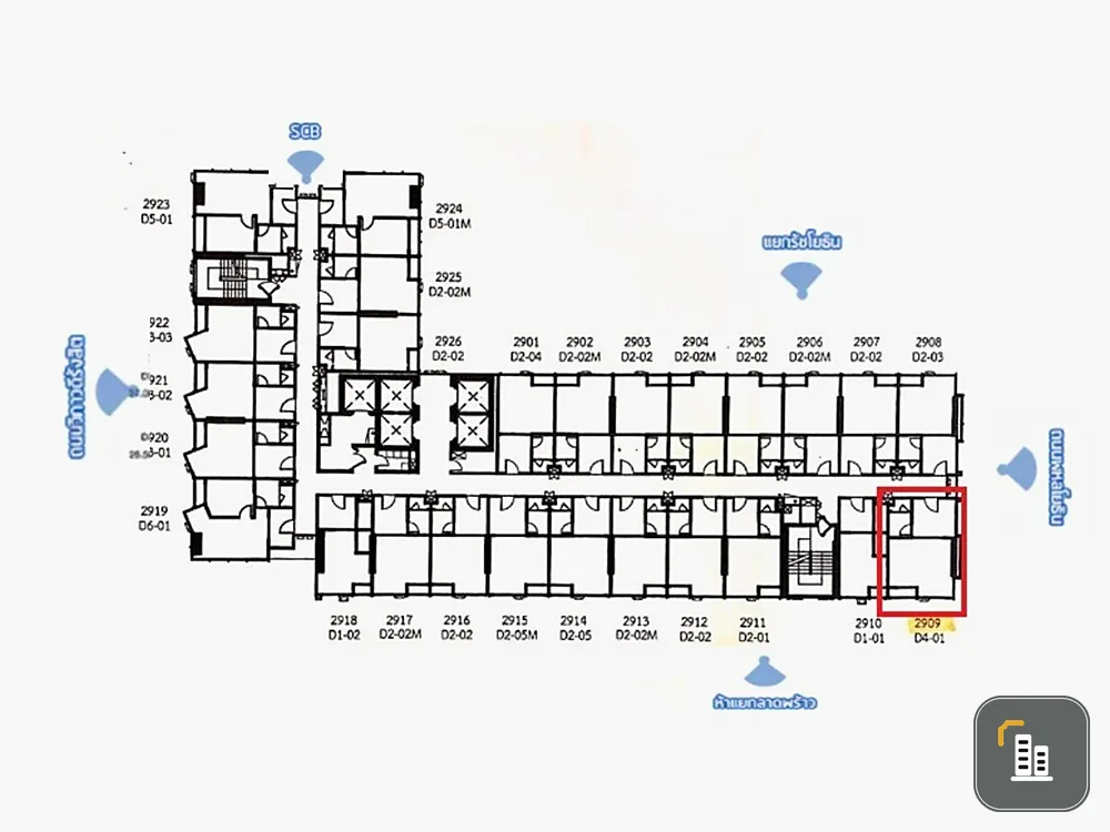 Urgent sale!! Condo Knightsbridge Space Ratchayothin, beautiful, clean room, spacious and comfortable, plus a great price. Book now, don't wait!!