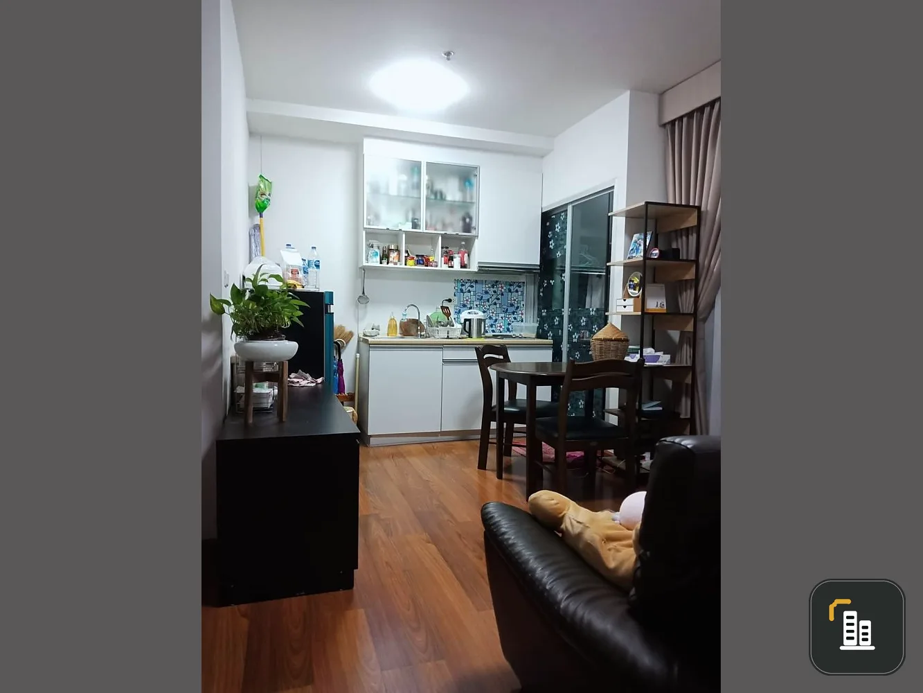 For sale: The Parkland Ratchada-Tha Phra, 24th floor, with entire room decorated. Let me tell you, it's worth it. Book now.
