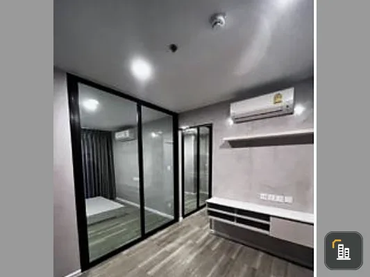 Condo for sale, Kensington Kaset Campus, decorated with polished marble, Italian style, high view, book now.