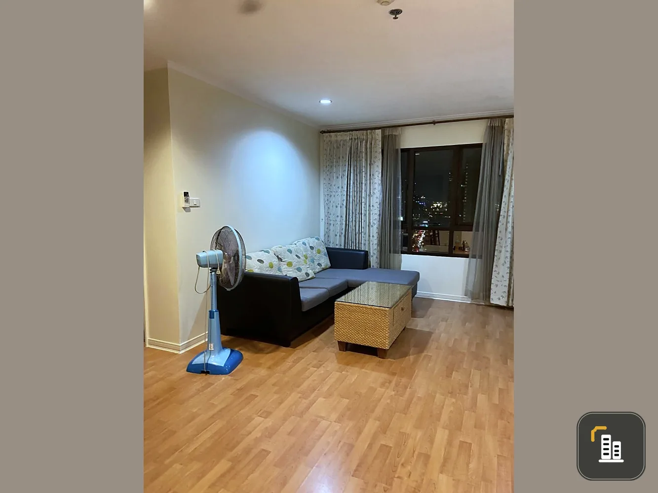 Condo for rent, Lumpini Ville Sukhumvit 77, 2 bedrooms, 2 bathrooms, high view, balcony provided, good price, book now.