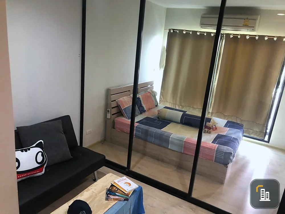 For sale, for rent!! Condo Fuse Miti Ratchada-Suthisan The room is ready to move in, 6th floor, city view, good location, don't miss it!!