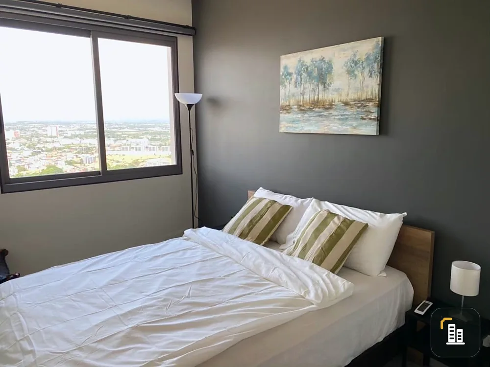 Condo for sale, Unixx South Pattaya (South Pattaya), city view, on the same floor as Ske garden, shady, reserve quickly.