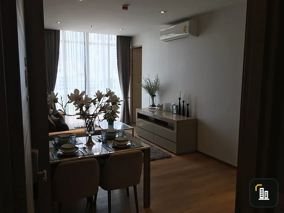 For rent: Park 24 Origin Phrom Phong, luxury condo, fully furnished room. Plenty of usable space, reserve now.
