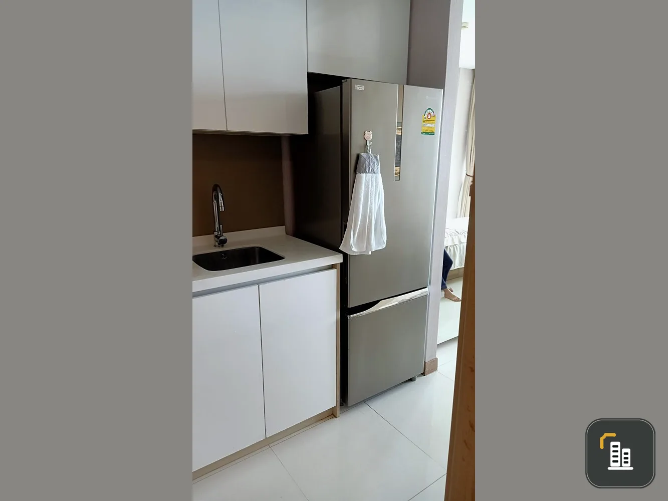 Condo for rent, The Riviera Wongamat Beach (North Pattaya), built-in, high floor, full sea view, reserve quickly.