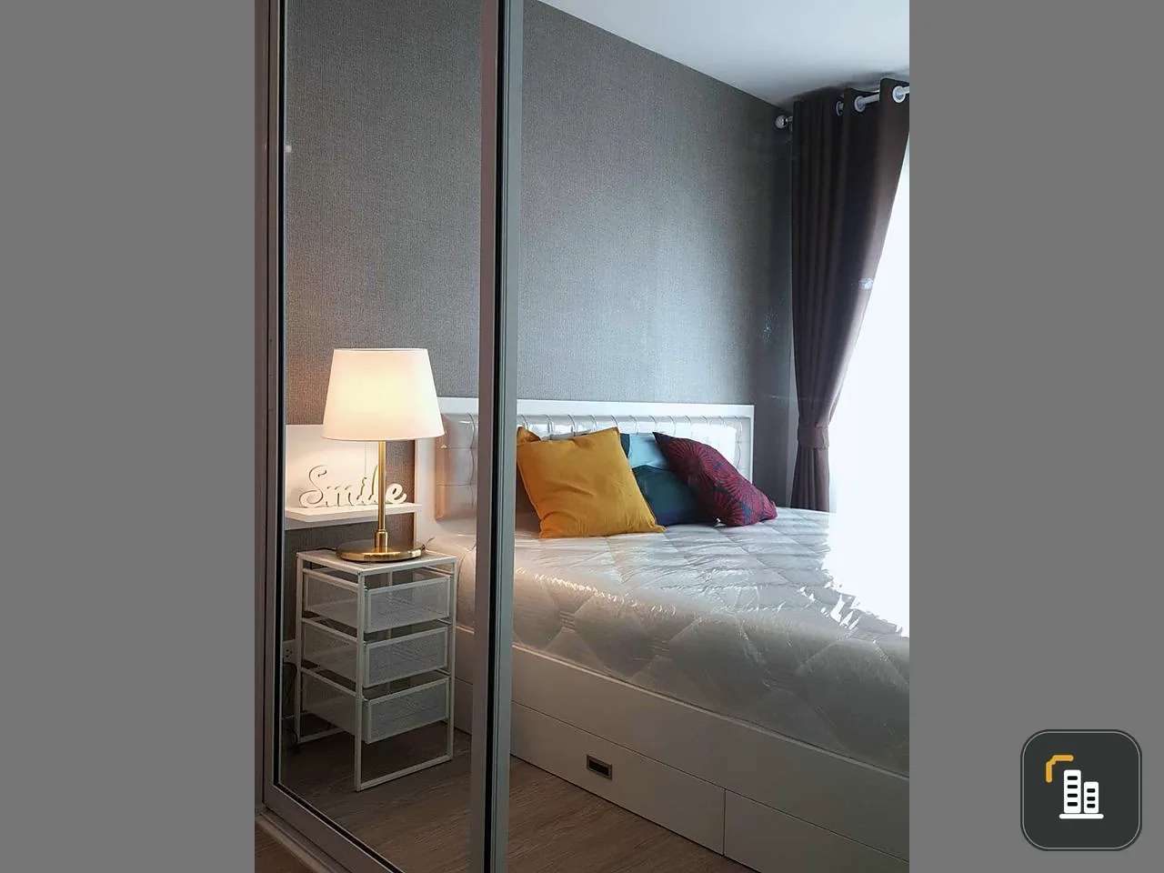 For rent: Regent home Sukhumvit 97/1, decorated room, ready to move in, good price, complete here, hurry and reserve, don't wait.