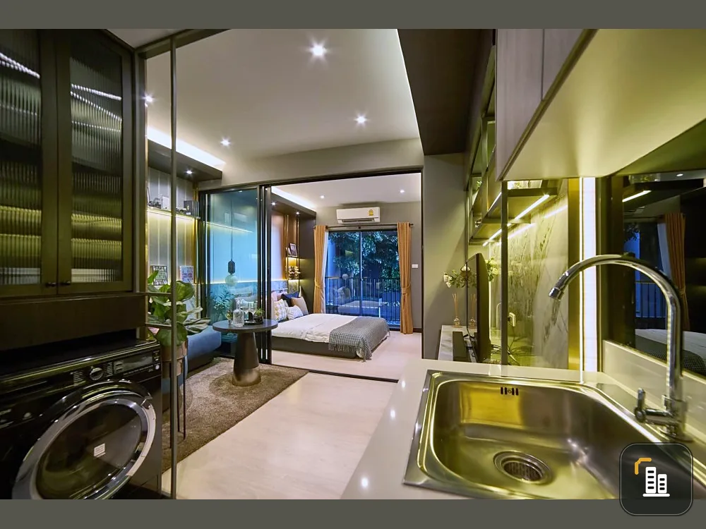 Condo down payment for sale, A Space Mega 2, 8th floor, southwest direction, open view, good price, hurry and reserve now.