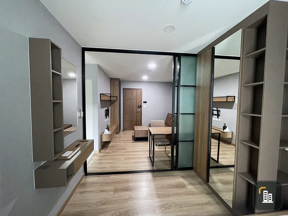 Condo for sale, The Cube Loft, Lat Phrao 107, rooms divided into proportions, clearly separated zones, not too expensive, buy now, don't wait.
