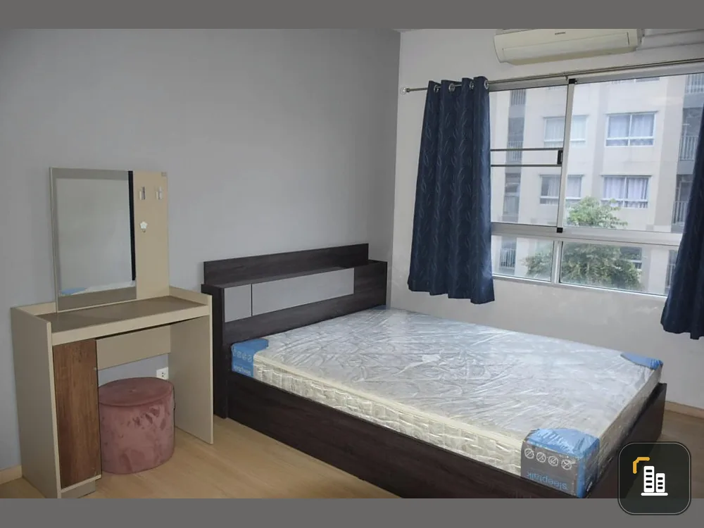 Urgent sale, Plum Condo Samakkhi, room ready to move in. Complete facilities Don't bother making a reservation.