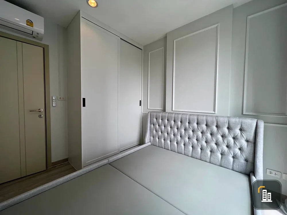 Condo for sale: The Base Rama 9-Ramkhamhaeng, corner room, 31 sq m., good sunny direction, room not hot and stuffy, book now.