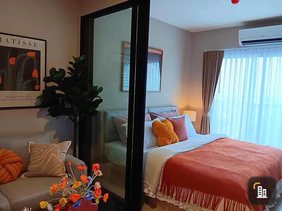 Selling down payment A Space Mega 2 Bangna, 15th floor, high view, reasonable price, hurry up and take ownership today.