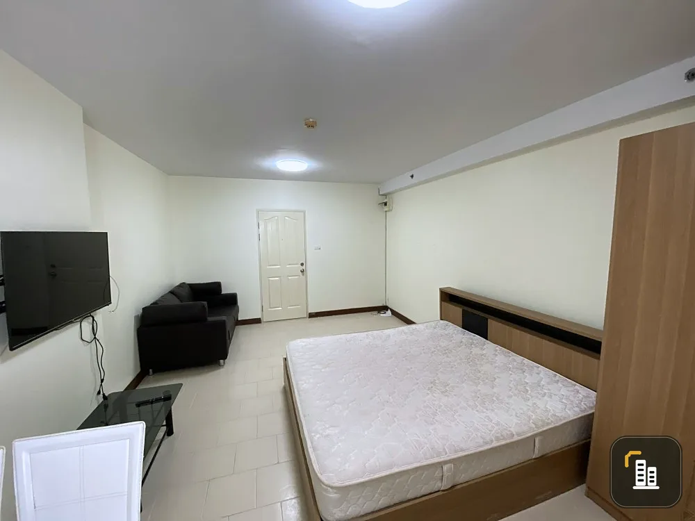 Condo for sale, City Home Rattanathibet, studio room, furniture, complete with electrical appliances, reserve quickly.