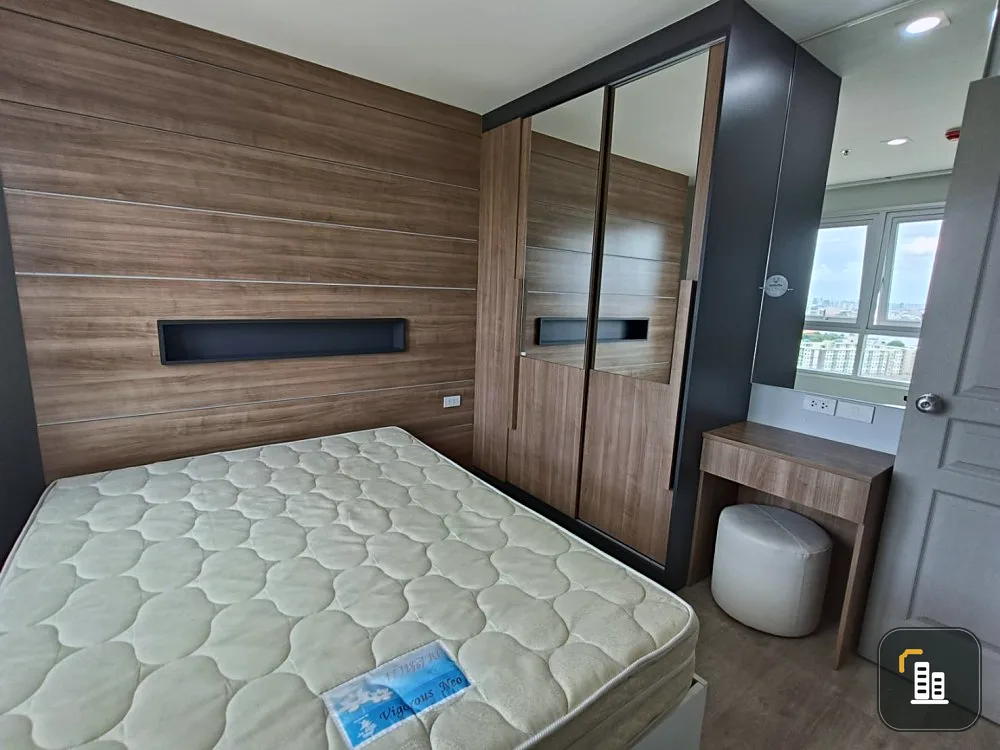 Condo for rent, Rich Park Chao Phraya, spacious room, comes with valuable usable space. Plus the price is not too high, hurry to move and reserve.