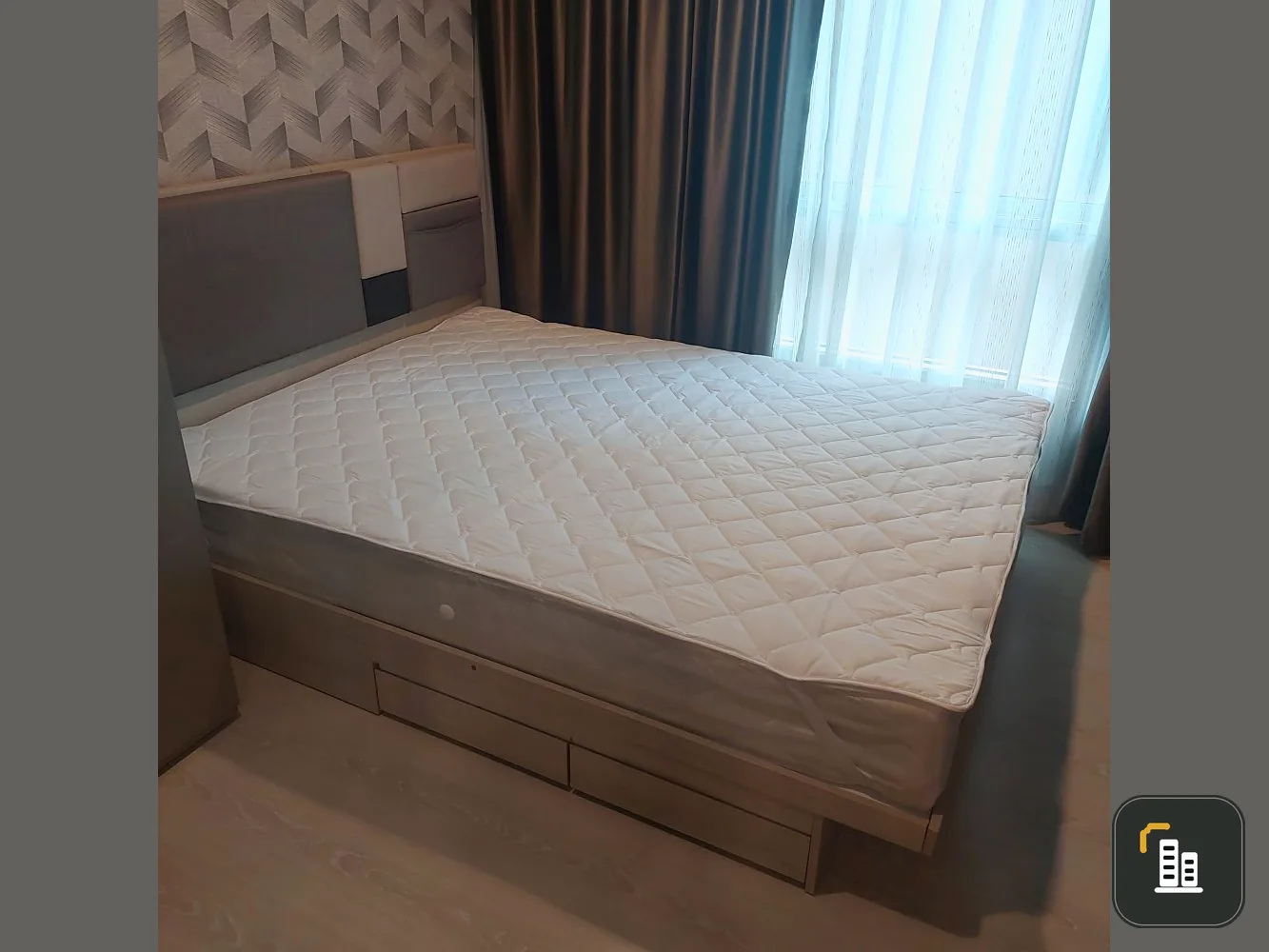 For sale, for rent, Niche ID Sukhumvit 113, 4th floor, comes with complete decoration. Hurry and reserve now.