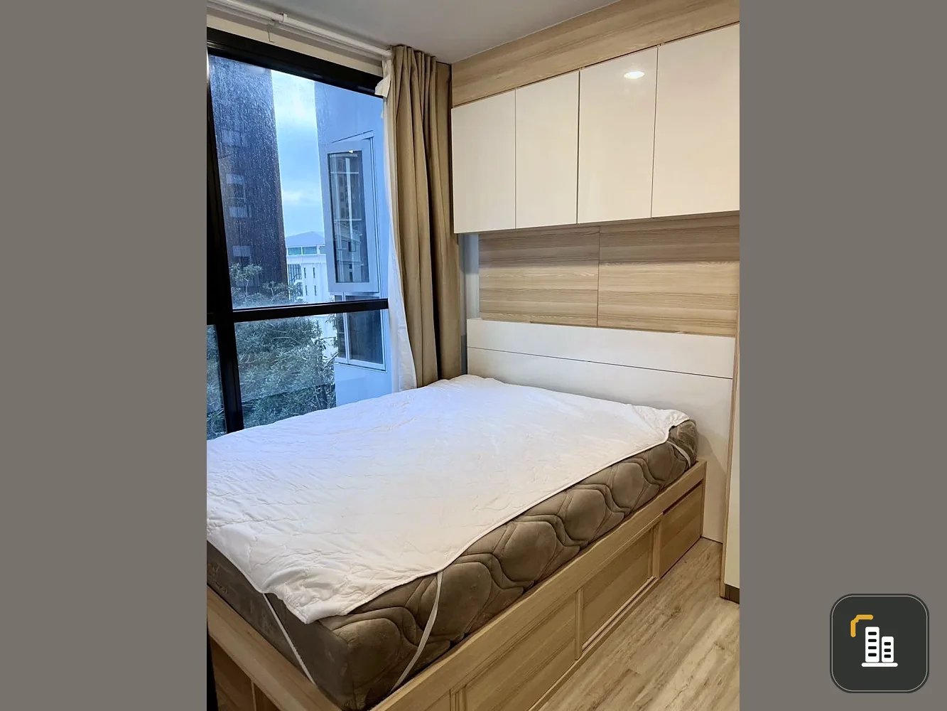 For rent: XT Huai Khwang, great built-in room. The decorations are simple and elegant, looking expensive and nice to live in. Don't just look and rese