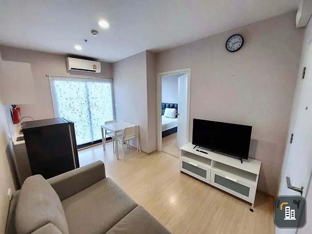 For sale, for rent, Plum Condo Pinklao Station, bright color tones, livable, fully furnished, reserve first, become the owner first.