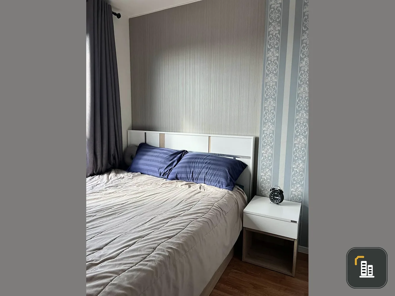 Condo for sale, Lumpini Ville Sukhumvit 76–Bearing, separated room, ready to move in, fully furnished, hurry and reserve quickly.