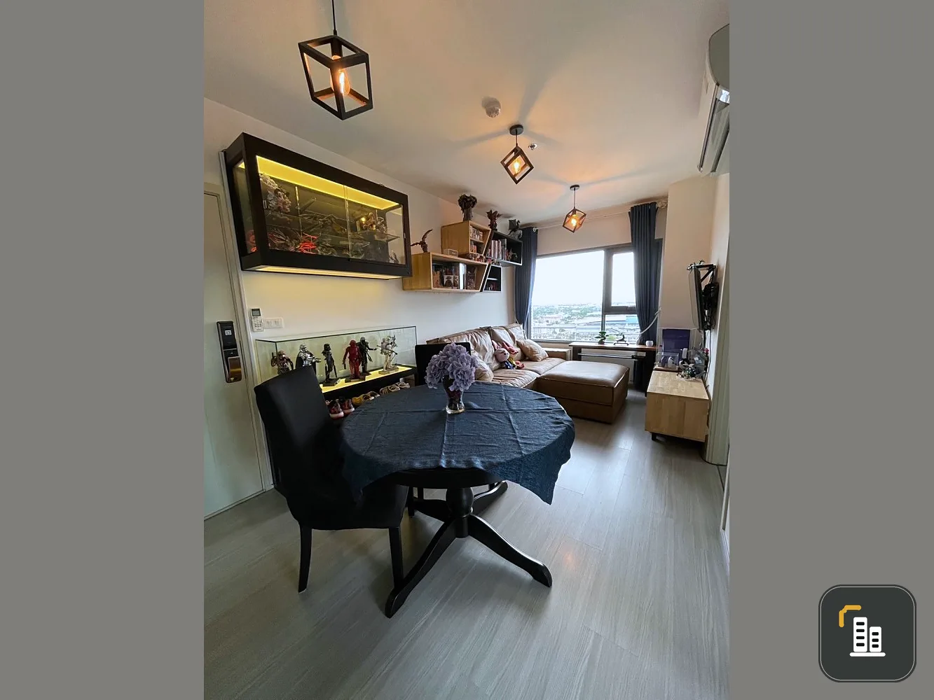 Condo for sale, Aspire Sathorn-Ratchapruek, east side, decorated with built-ins. With wallpaper Let me tell you, don't miss it.