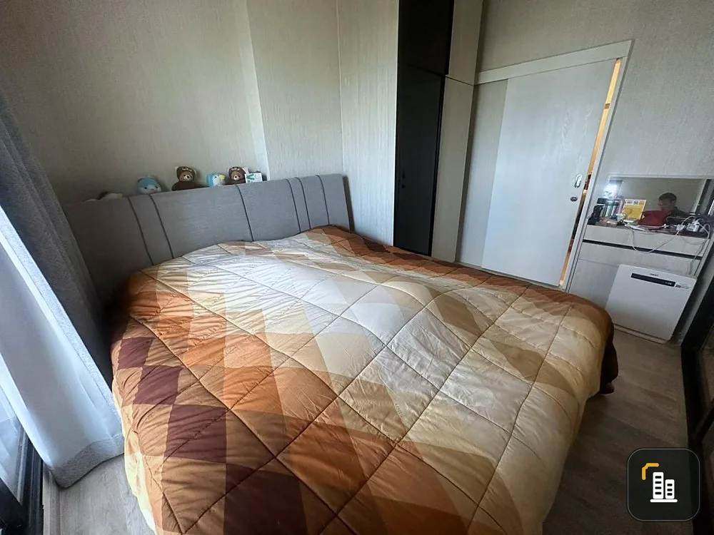 For sale: Niche Mono Mega Space Bangna, 37th floor, great view, corner room, separated into sections. Good electrical appliances. Reserve now.