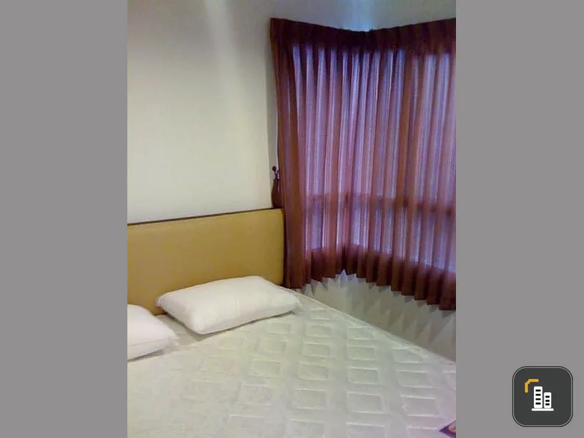 For rent LPN Ville Bangkae, corner room, 12st floor, fully furnished, high view, doesn't block the view, reserve now.