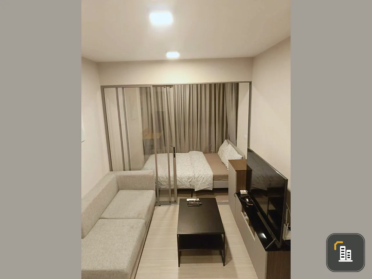 For rent: Quintara Phum Sukhumvit 39, spacious room, separated, well furnished, hurry and reserve before it slips away.
