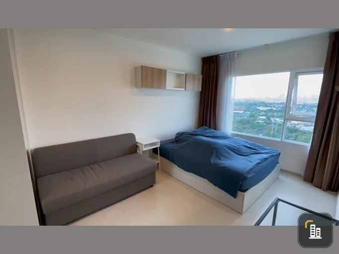 For sale, for rent!! Aspire Erawan Condo, beautiful room, 17th floor, Building B, fully furnished, ready to move in, good price, don't miss it!!